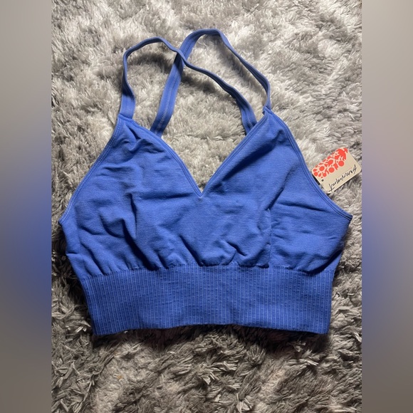 Free People Movement Good Karma Crop Tank in African Violet size XL NWT - Picture 7 of 10